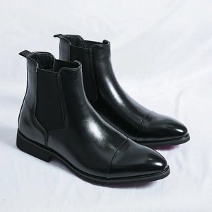 Comfy Family Annibale Carracci Genuine Leather Chelsea Boots