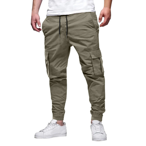 Comfy Family Archer Men's Slim Fit Cargo Pants – Smart & Casual, Stylish Everyday Wear Green / S