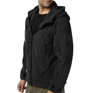 Comfy Family Arden - Hooded Thermal Fleece Jacket Black / S