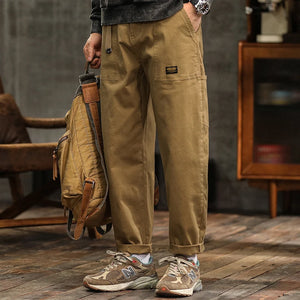 Comfy Family Astley - Cotton Tactical Pants Khaki / 38
