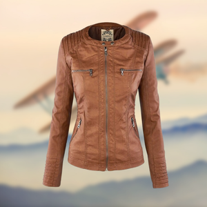 Comfy Family Aurela - Women's Leather Jacket