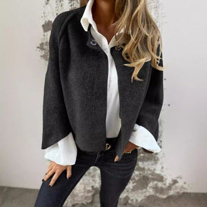 Comfy Family Brunelle - Soft Button-Up Cardigan Noir / S