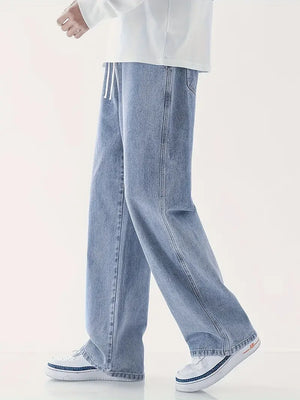 Comfy Family Canyon - Loose Cotton Denim Pants