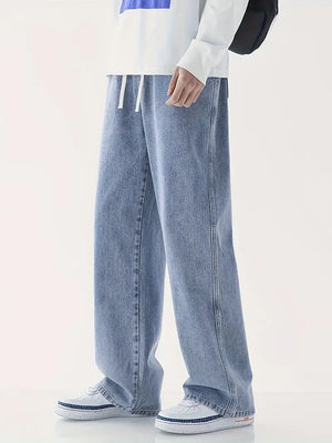 Comfy Family Canyon - Loose Cotton Denim Pants