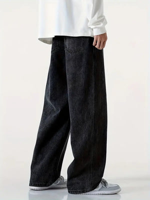 Comfy Family Canyon - Loose Cotton Denim Pants