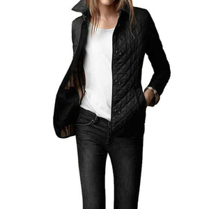 Comfy Family Celeste - Quilted Button Jacket Black / S