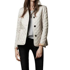 Comfy Family Celeste - Quilted Button Jacket White / S