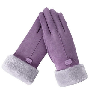 Comfy Family Comfy Fleece Gloves Purple