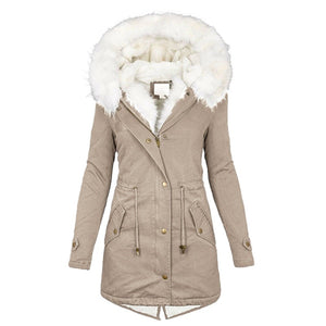 Comfy Family Comfy® Quilted Coat For Women Beige / S