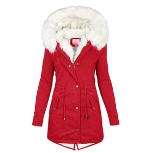 Comfy Family Comfy® Quilted Coat For Women Red / S