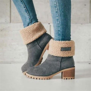 Comfy Family Comfy® Women Fleece Boots Grey / 35