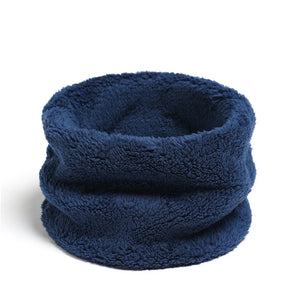 Comfy Family Cozy Plush Scarf Navy Blue