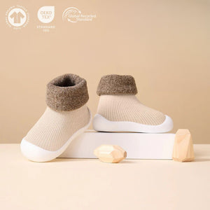 Comfy Family CozyCub - Winter Baby Shoes Beige / 19 (6-9 months)