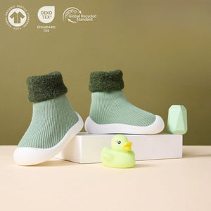 Comfy Family CozyCub - Winter Baby Shoes Green / 19 (6-9 months)