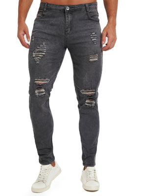 Comfy Family Durand - Stylish Ripped Jeans