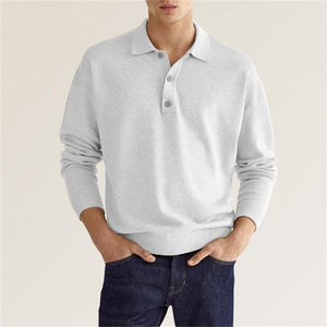 Comfy Family Ellington - Elegant Long Sleev Polo White / S