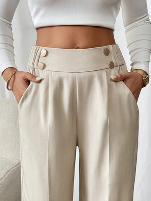 Comfy Family Evelora - High-Waisted Wide Leg Pants