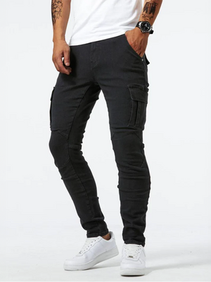 Comfy Family Ezaro - Cargo Jeans Black / S