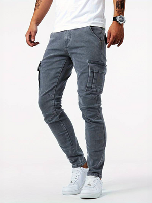 Comfy Family Ezaro - Cargo Jeans Grey / S