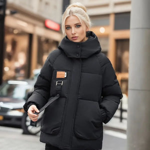 Comfy Family Freya - Elegant Puffer Jacket Black / S