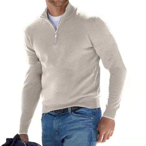 Comfy Family GentleGlide - Zip Pullover Beige / S