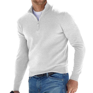 Comfy Family GentleGlide - Zip Pullover White / S