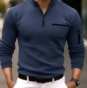 Comfy Family Harvex - Sports Long Sleeve T-Shirt Blue / S
