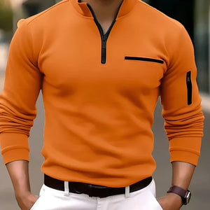 Comfy Family Harvex - Sports Long Sleeve T-Shirt Orange / S