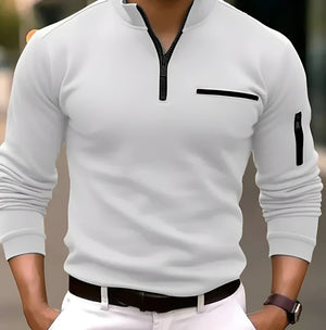 Comfy Family Harvex - Sports Long Sleeve T-Shirt White / S