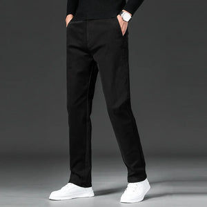 Comfy Family Harwich - Straight Fit Cotton Stretch Chino Black / 28