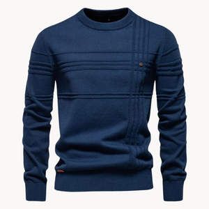 Comfy Family Henley - Modern Comfort Sweater Blue / S