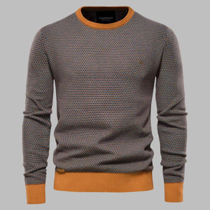 Comfy Family Hudson - Men's Cotton Jumper Caramel / M