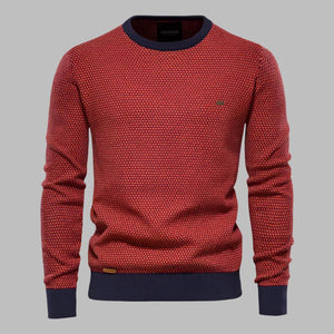 Comfy Family Hudson - Men's Cotton Jumper Red / M