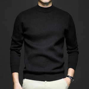 Comfy Family Lancemere - Men's Winter Wool Sweater Black / S