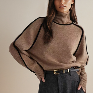 Comfy Family Maren - Turtleneck Sweater Brown / S