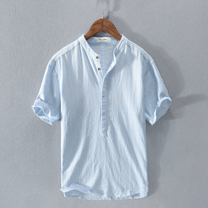 Comfy Family Matteo™ - Herren Sommer-Shirt Light Blue / S