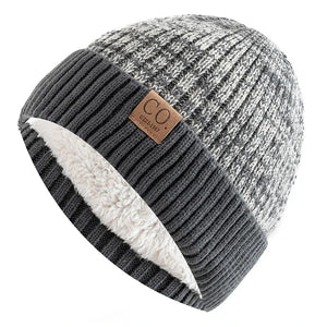 Comfy Family Men's Fleece Beanie Grey