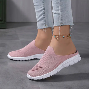 Comfy Family Merida™ - Soft Step Slip-On Mesh Sneakers Pink / 35