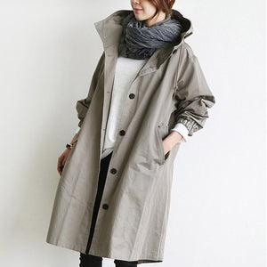 Comfy Family Mistral - Elegant Trench Coat Grey / S