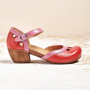 Comfy Family Nauta™ - Comfortable Low-Heel Sandals