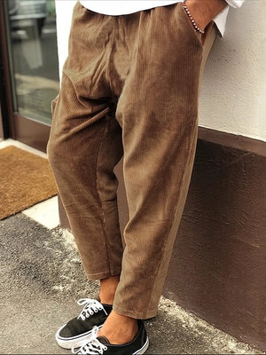 Comfy Family Noble - Corduroy Relaxed Pant Light Brown / M