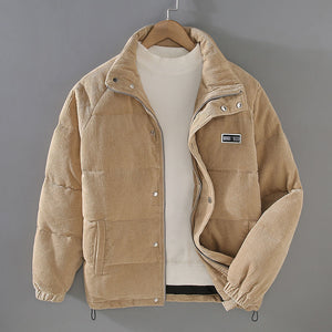 Comfy Family Nordfell - Men's Corduroy Jacket Khaki / S