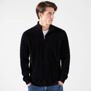 Comfy Family Norwood - Quarter-Zip Knitted Jumper