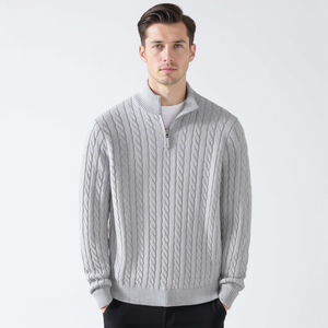 Comfy Family Norwood - Quarter-Zip Knitted Jumper