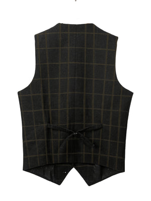 Comfy Family Preston - Check Patterns Wool Vest