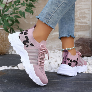 Comfy Family Runessa - Casual Athletic Sneakers Pink / UK 6.5