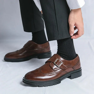 Comfy Family Sarto Buckle Dress Shoes