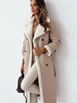 Comfy Family Savina - Fleece-Lined Trench Coat