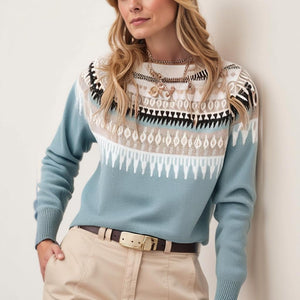 Comfy Family Theodia - Boho Knitted Sweater