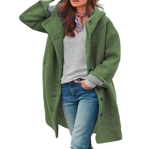 Comfy Family Velvée™ - Cozy Hooded Overcoat